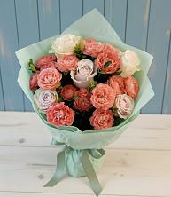 Букет влюбленный романтик в Александровке Оренбургской области Букет цветов из: Розы в Александровке Оренбургской области