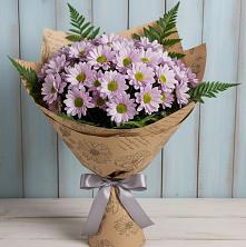 Букет соблазн в Александровке Оренбургской области Букет цветов из: Хризантемы в Александровке Оренбургской области