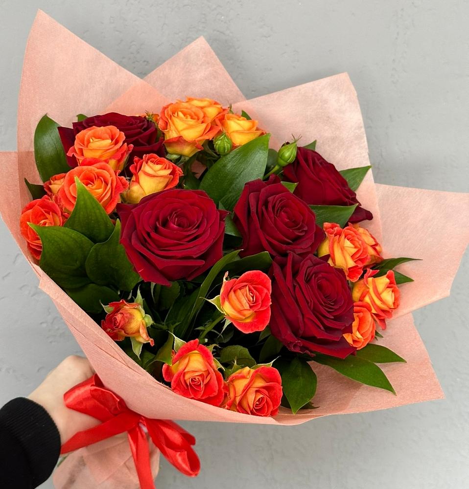 Букет Любовь и восторг в Александровке Оренбургской области