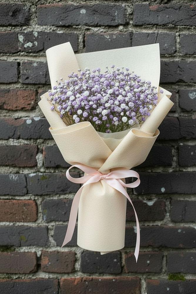 Букет цветов из: Гипсофила в Александровке Оренбургской области