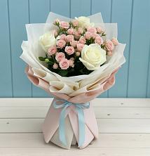 Букет цветов из:  Розы в Александровке Оренбургской области