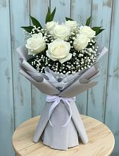 Букет цветов из:  Розы в Александровке Оренбургской области