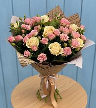 Букет варенье из роз в Александровке Оренбургской области Букет цветов из: Розы в Александровке Оренбургской области
