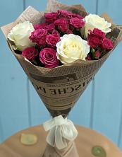 Букет Удивительный из роз в Александровке Оренбургской области Букет цветов из: Розы в Александровке Оренбургской области