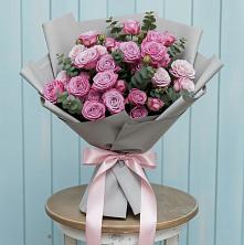 Композиция Яркий комплимент в Александровке Оренбургской области Букет цветов из: Розы в Александровке Оренбургской области